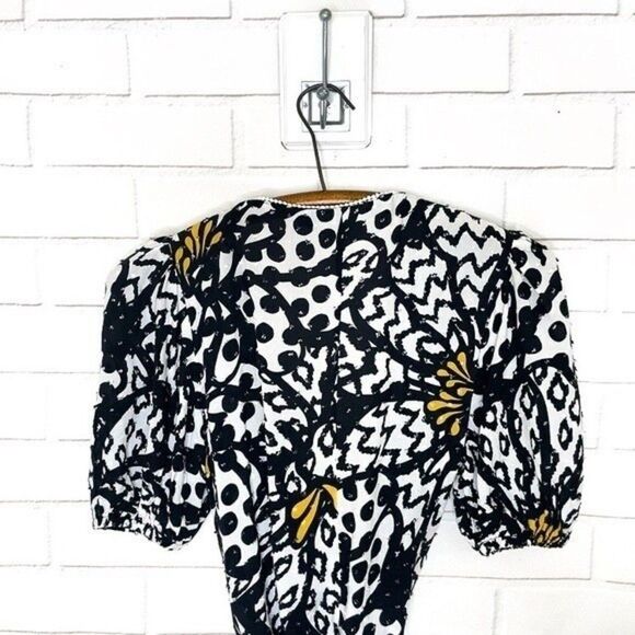 ANTHROPOLOGIE FARM RIO Floral Wrap Blouse in Assorted - Picture 8 of 13